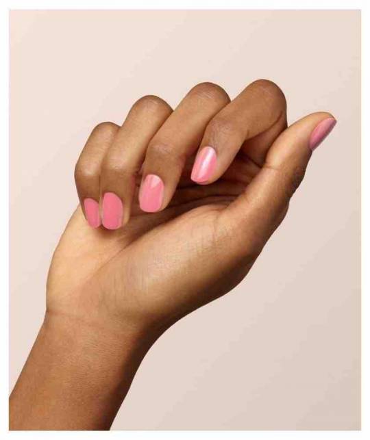 MANUCURIST | Gel nail polish Green FLASH Pink Paradise candy pink