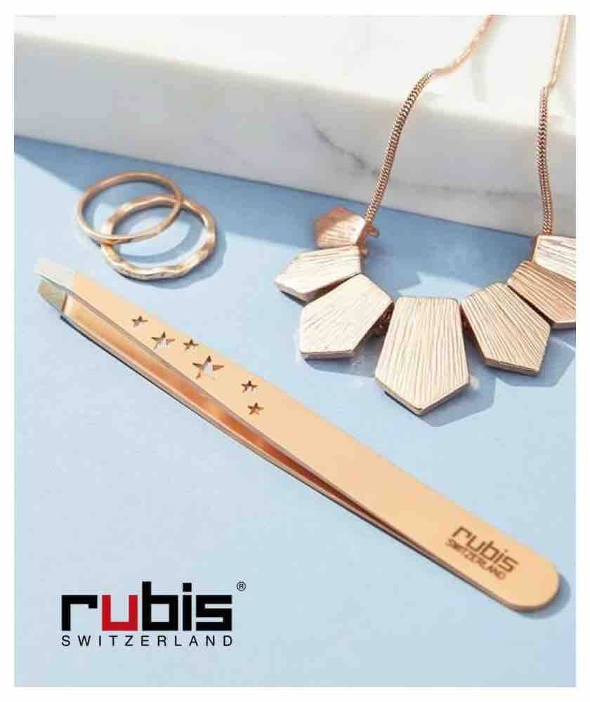 Pince à épiler Sourcils Biseautée Vice-Versa - 9 Cm Acier Inoxydable - Neuf