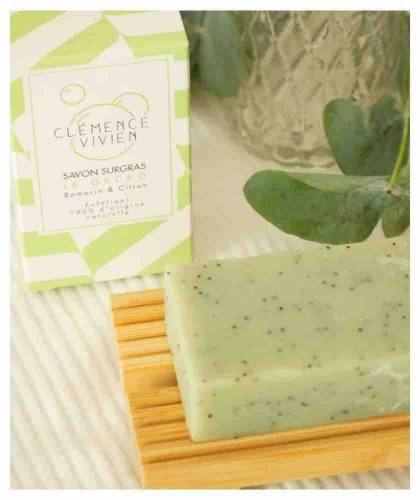 Clémence & Vivien - handmade moisturizing soap organic natural Le Gecko exfoliating