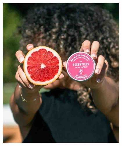 Natural Deodorant Cream Grapefruit Les Essentiels natural cosmetics