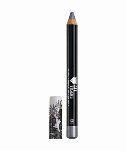 ALL TIGERS Eyeshadow Pencil GREY 302 natural vegan beauty