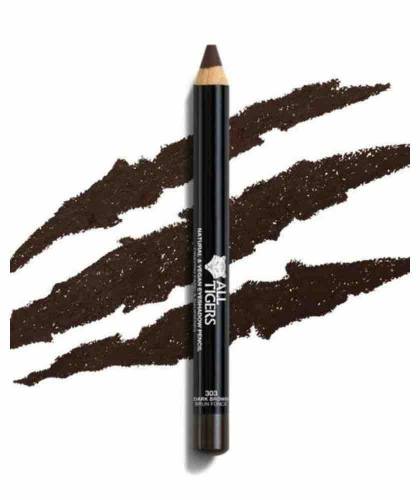ALL TIGERS eyeliner Eyeshadow Pencil DARK BROWN 303 natural