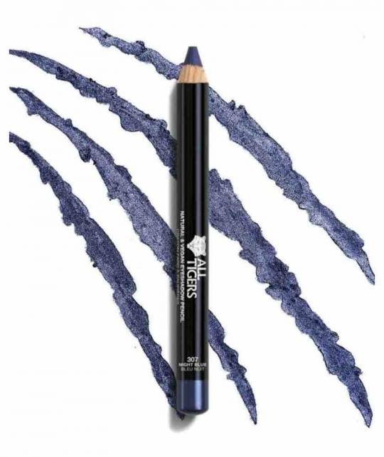 ALL TIGERS Eyeshadow Pencil NIGHT BLUE 307 eyeliner natural