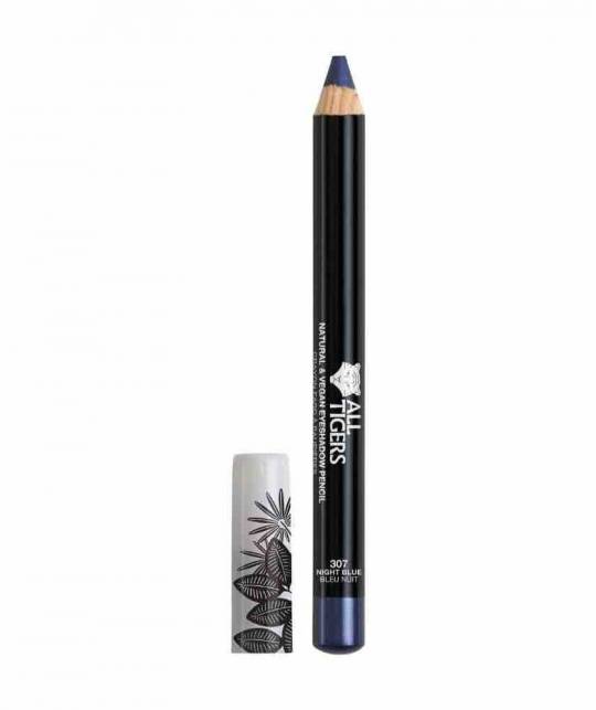 ALL TIGERS Eyeshadow Pencil NIGHT BLUE 307 eyeliner natural