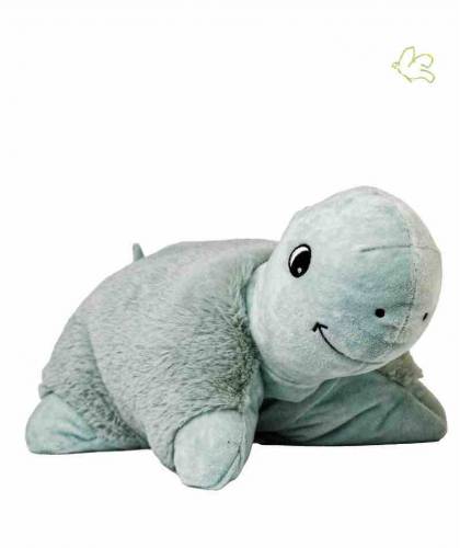 Stuffed Animal Heating Pillow - TORTOISE removable microwave l'Officina Paris gift kids