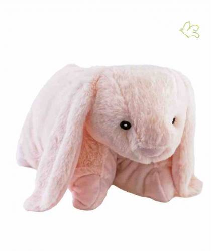 Stuffed Animal Heating Pillow - RABBIT removable microwave l'Officina Paris gift kids