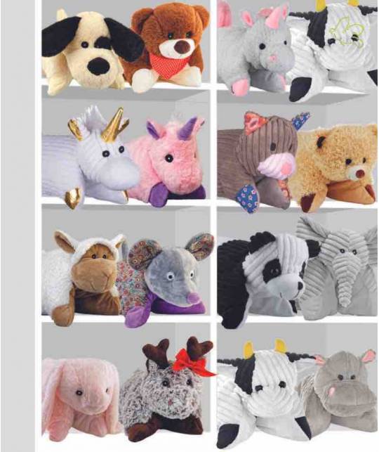 Kuscheltier Wärmekissen l'Officina Mikrowelle herausnehmbar waschbar Geschenk