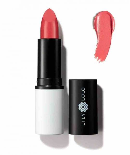 Lily Lolo Vegan Lipstick Flushed Rose clean cosmetics natural pink