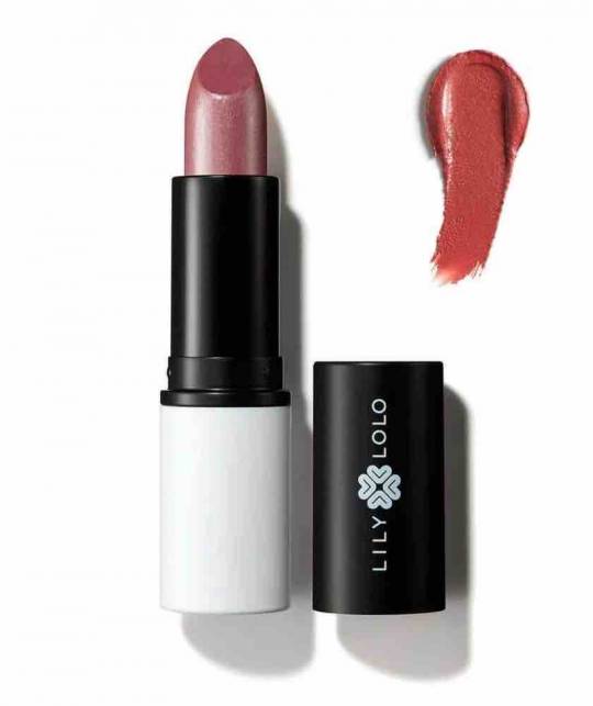 Lily Lolo Vegan Lipstick Without a Stitch pink nude natural cosmetics