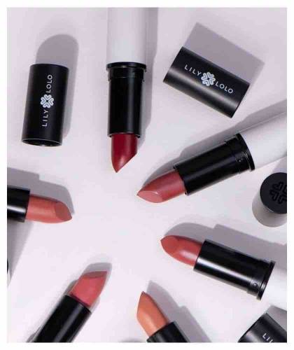 Lily Lolo Vegan Lipstick Flirtation red natural cosmetics clean beauty