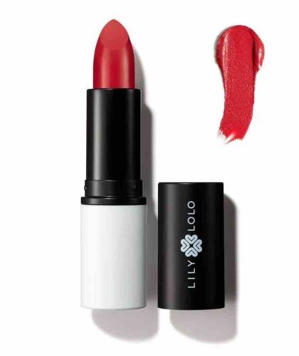 Lily Lolo Vegan Lipstick Flirtation red natural cosmetics clean beauty