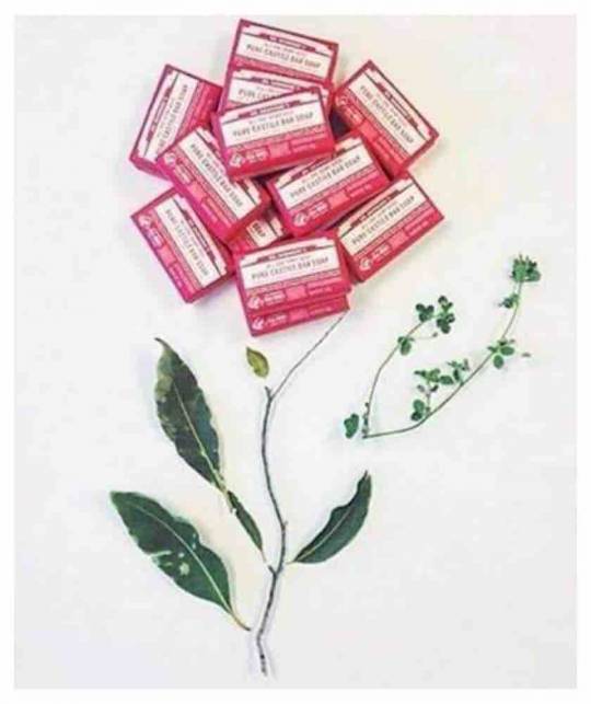 Dr. Bronner's Naturseife Rose Organic Bar Soap