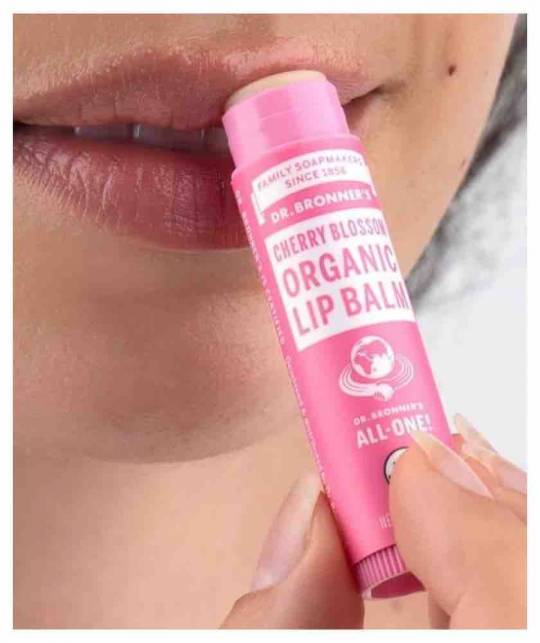 Dr. Bronner's Organic Lip Balm Kirschblüte Naturkosmetik