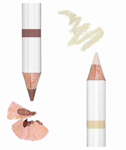 Lily Lolo - Crayon Sourcils Duo 2en1 light naturel maquillage minéral