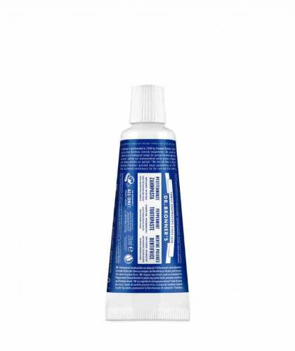 Dr. Bronner's natural Toothpaste Peppermint travel size All-One vegan
