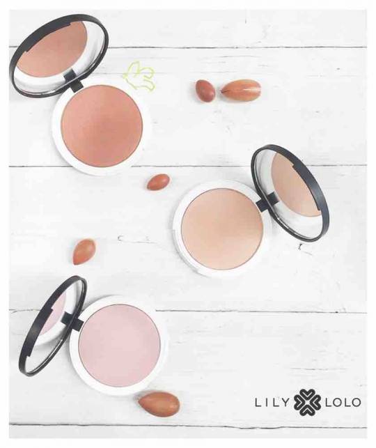 Lily Lolo - Illuminator Rosé pressed powder highlighter shimmer mineral cosmetics natural