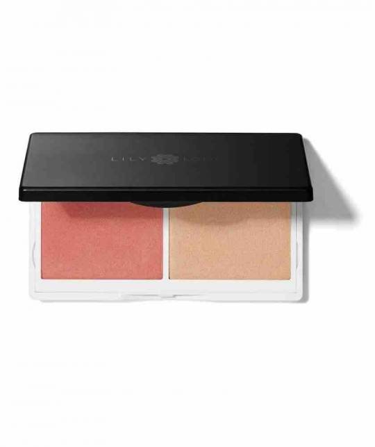 Lily Lolo Cheek Duo Coralista mineral cosmetics natural beauty clean