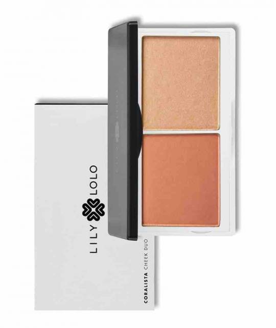 Lily Lolo - Duo Blush & Enlumineur Coralista maquillage minéral beauté bio vegan