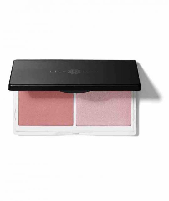 Lily Lolo Naked Pink - Duo Blush & Enlumineur Rose maquillage minéral beauté bio
