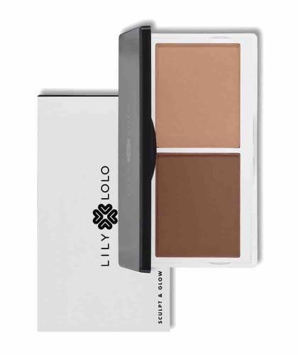 Duo Contouring Lily Lolo Sculpt & Glow maquillage teint naturel bronzer Enlumineur