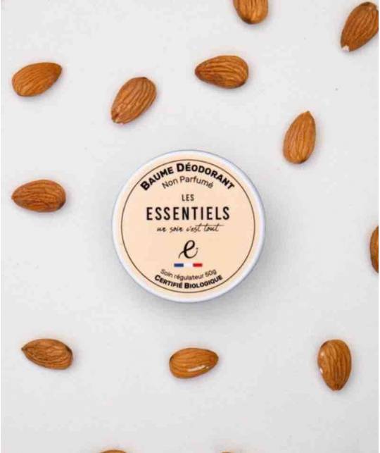 Natural Deodorant Sensitive skin - Unscented Les Essentiels certified cosmetics from Provence