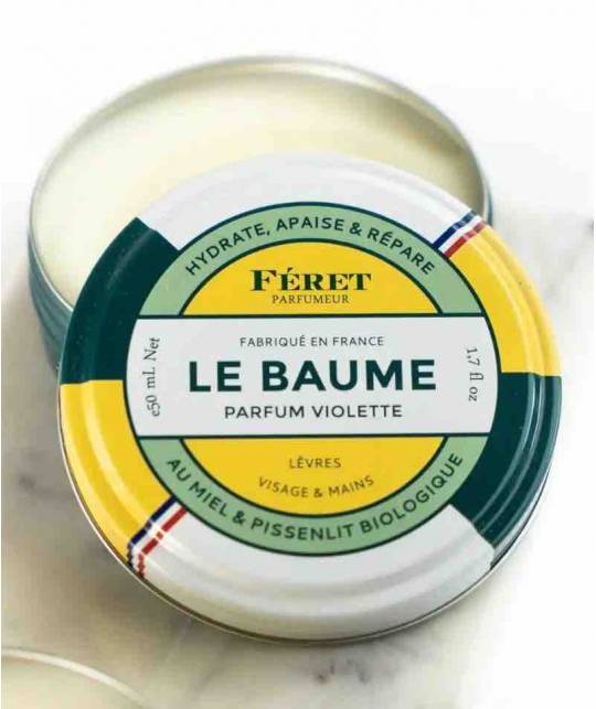 Féret Parfumeur The Balm Violet Le Baume natural cosmetics l'Officina Paris