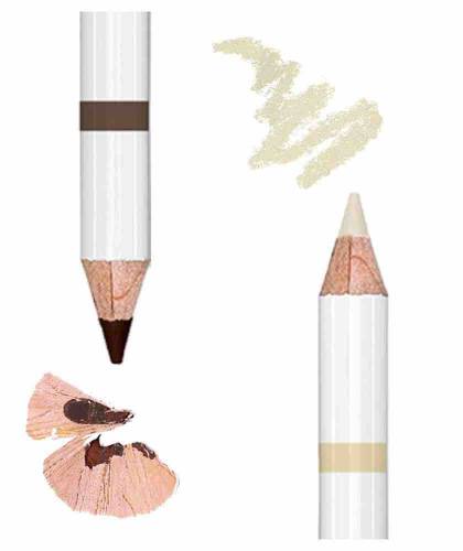 Lily Lolo - Augenbrauenstift Eyebrow Pencil Duo medium 2in1 Naturkosmetik vegan