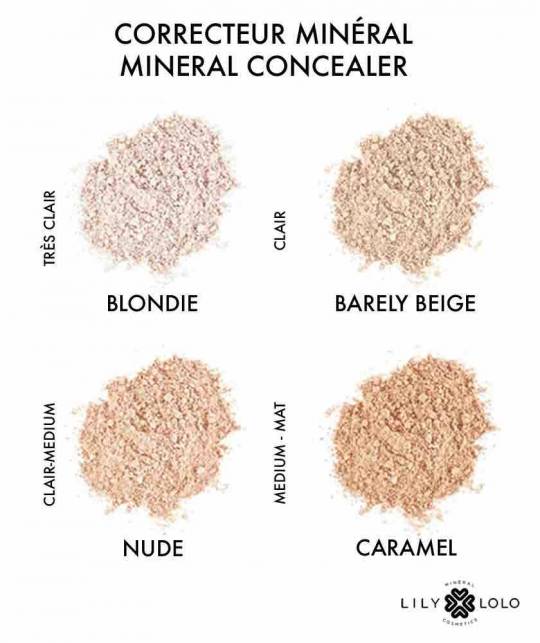 Lily Lolo Correcteur de Teint Minéral Blondie mineral concealer naturel acné cernes