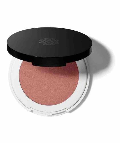Lily Lolo Pressed Blush Burst Your Bubble Pink natural beauty green cosmetics mineral swatch