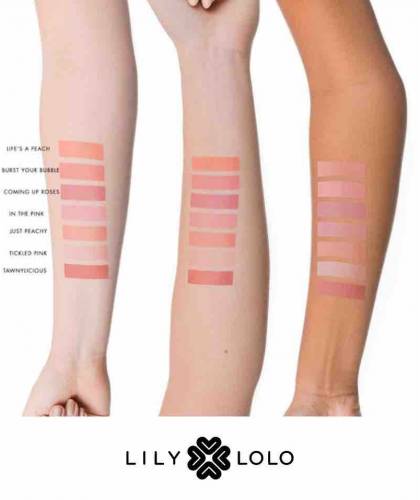 Pressed Blush Lily Lolo mineral cosmetics swatch
