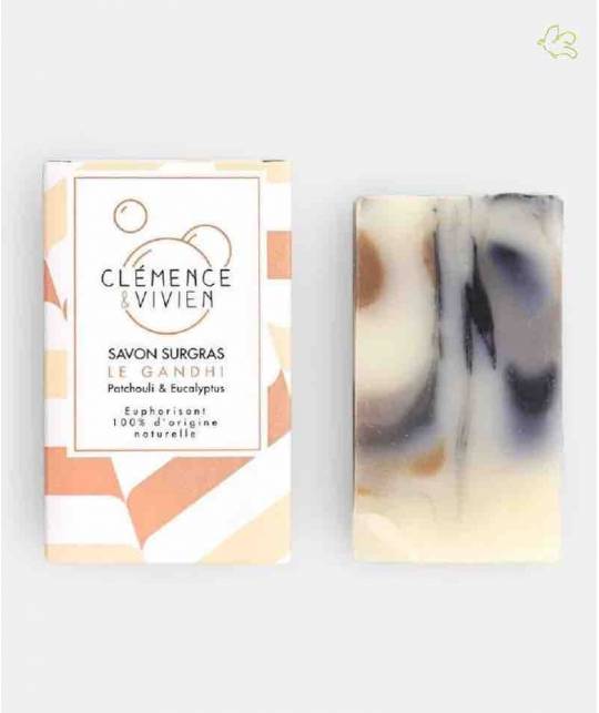 Clémence & Vivien natural soap Le Gandhi handmade moisturizing Patchouli l'Officina Paris