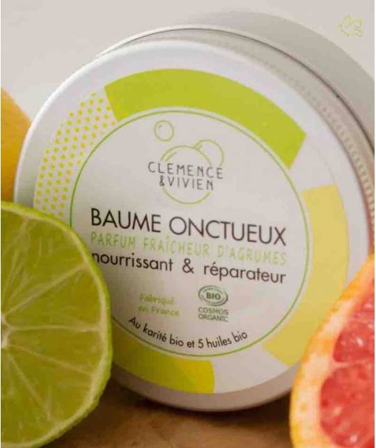 Naturkosmetik Clémence & Vivien creamy balm Zitrus Bio Body Balm l'Officina Paris