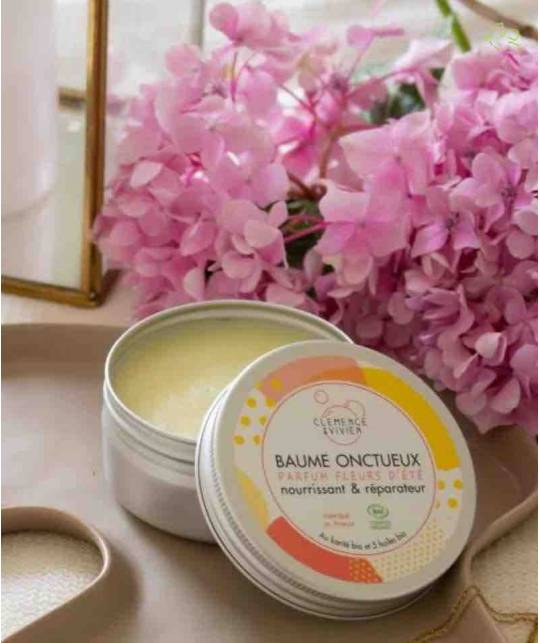 Clémence & Vivien Creamy Balm Summer Flowers organic body cosmetics l'Officina Paris
