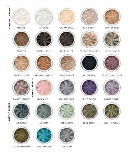 Eye Shadow Lily Lolo Mineral cosmetics natural beauty colors clean green