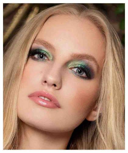 LILY LOLO Mineral Eye Shadow Green Opal natural cosmetics l'Officina Paris