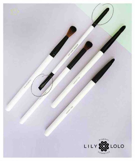 Lily Lolo Pinceau Yeux 2 en 1 Précision & Estompeur Eye Detail - Eye Smudge Brush maquillage l'Officina Paris