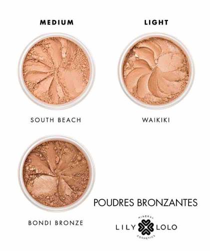 Lily Lolo Bronzer Mineral Waikiki light shimmer natural cosmetics l'Officina Paris