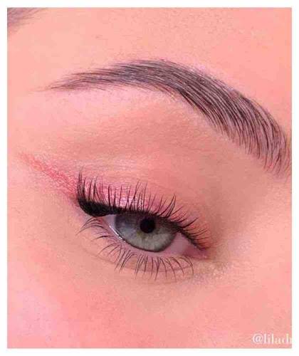 ALL TIGERS Eyeshadow Pencil PEACH 323 pink eyeliner vegan