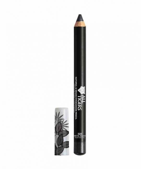 ALL TIGERS Eyeshadow Pencil METAL BLACK 328 natural makeup l'Officina Paris