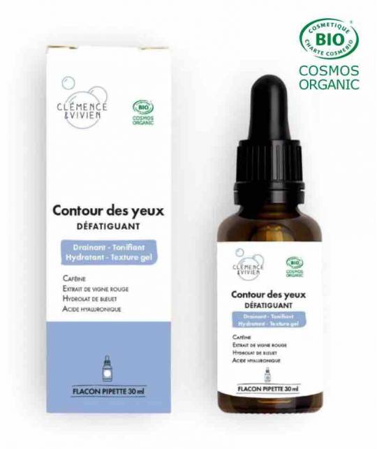 Clémence & Vivien Eye Contour Anti-Fatigue Serum natural skincare