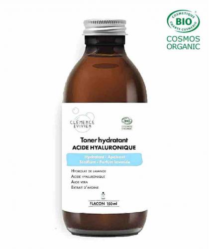 Hyaluronic Acid Hydrating Toner Clémence & Vivien natural skincare