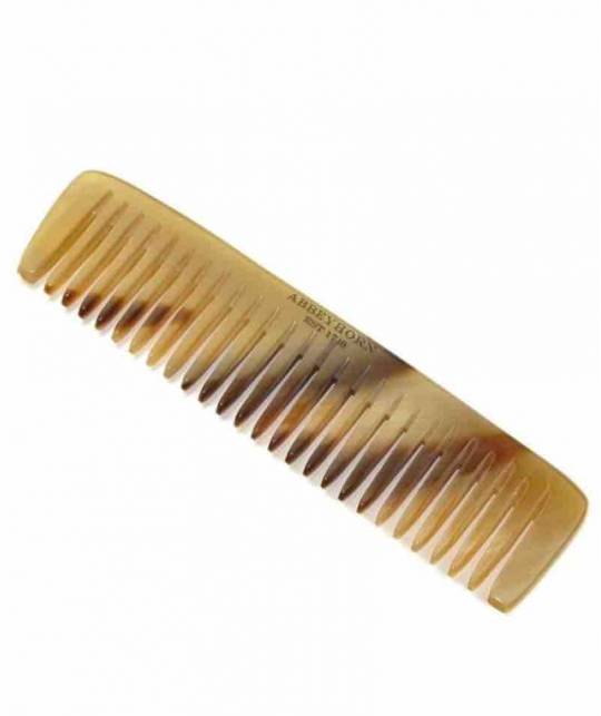 ABBEYHORN Small Horn Pocket Comb single tooth 10,8 cm