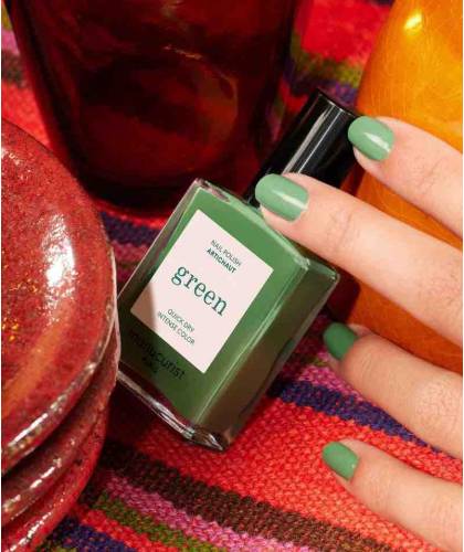 Manucurist GREEN Nail Polish Autumn Collection Artichaut green