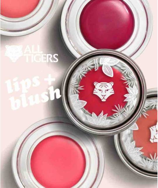 All Tigers Lips+Blush APRICOT 531 Naturkosmetik vegan