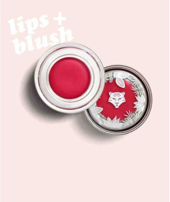 ALL TIGERS Lips+Blush RED 534 rouge fard à joues naturel vegan
