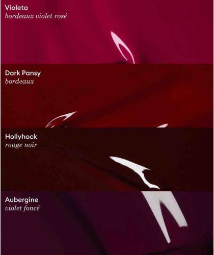 Manucurist Paris - Nail Polish GREEN Dark Pansy Red Bordeaux