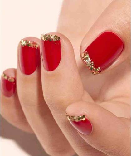 Manucurist Gold Biodegradable Glitter manicure nail art party