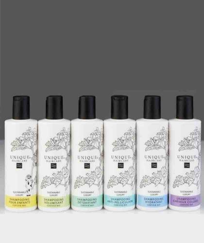 Organic Shampoo UNIQUE Haircare Volume peppermint 250ml