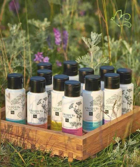Unique Haircare Shampooing bio mini voyage soin cheveux Danemark l'Officina Paris