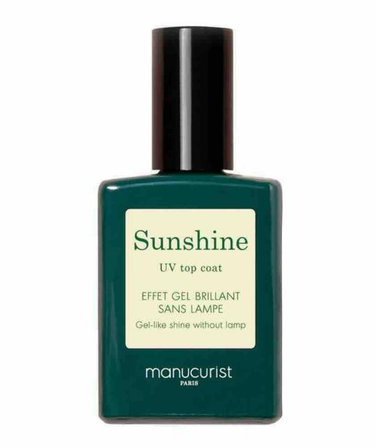 Manucurist GREEN Top coat Sunshine brillance Vernis naturel manucure